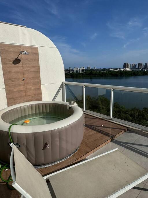 Cobertura Linear, 3 Quartos, Peninsula Apartemen Rio de Janeiro